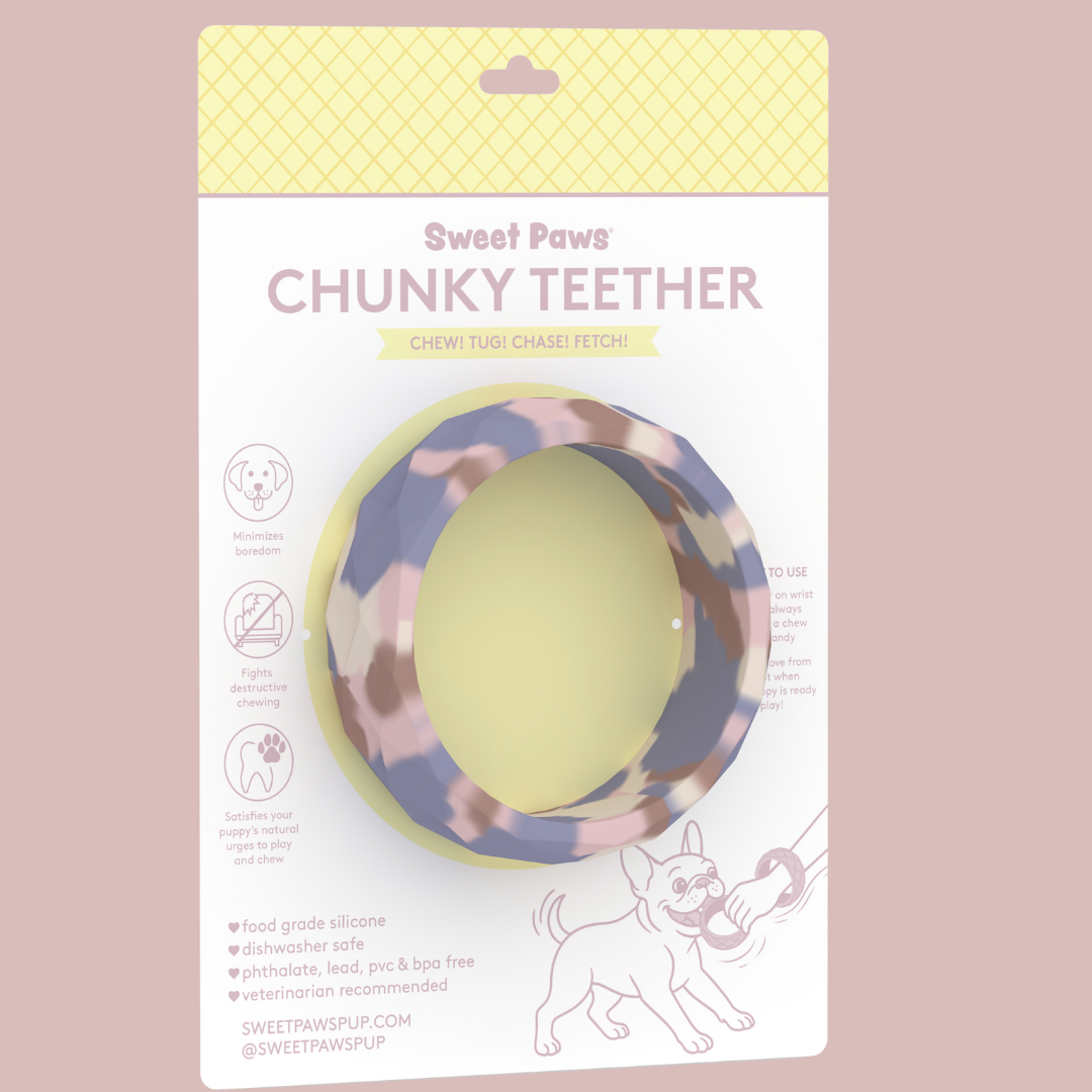 Blush Pink Chunky Teether