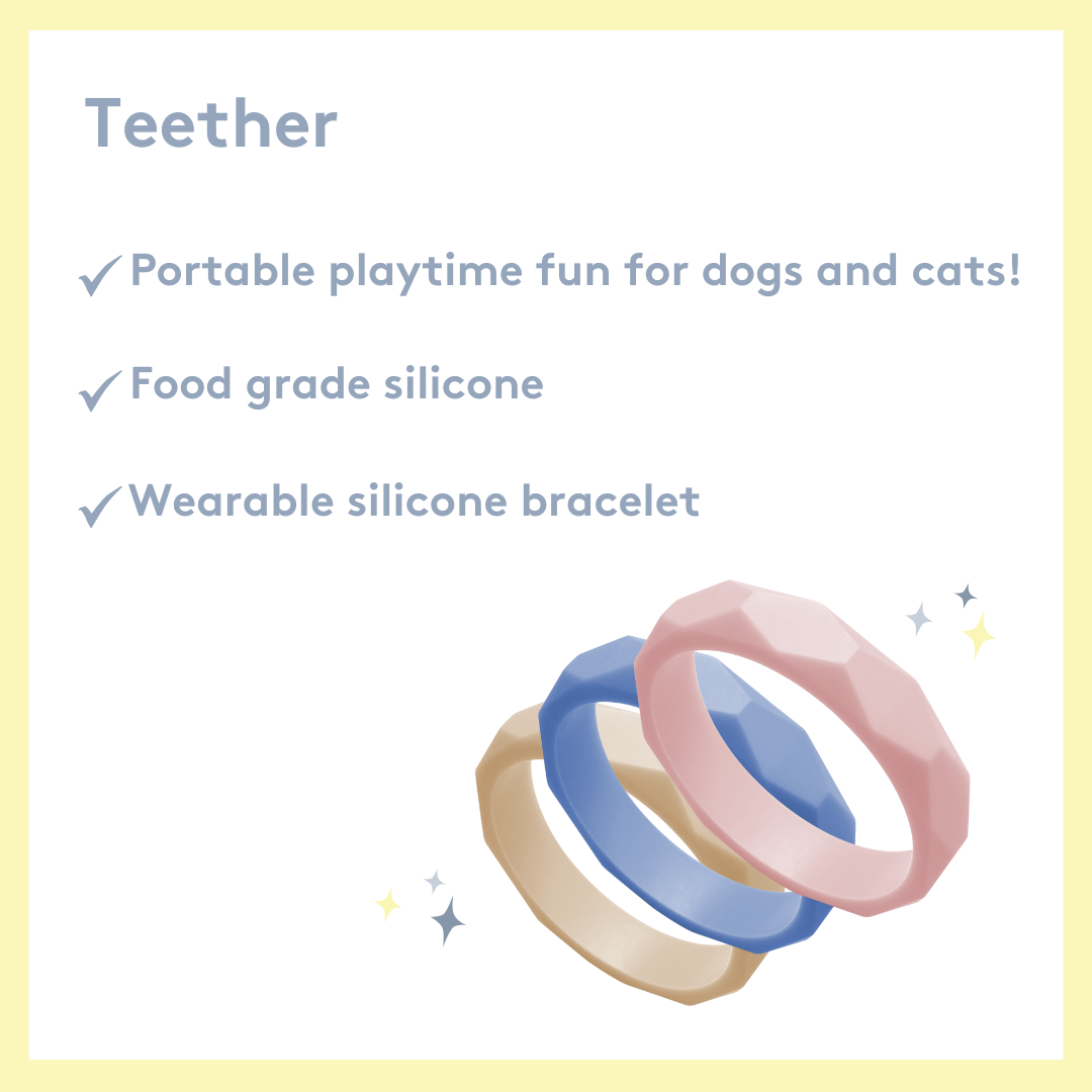 Silicone Dog & Cat Teether