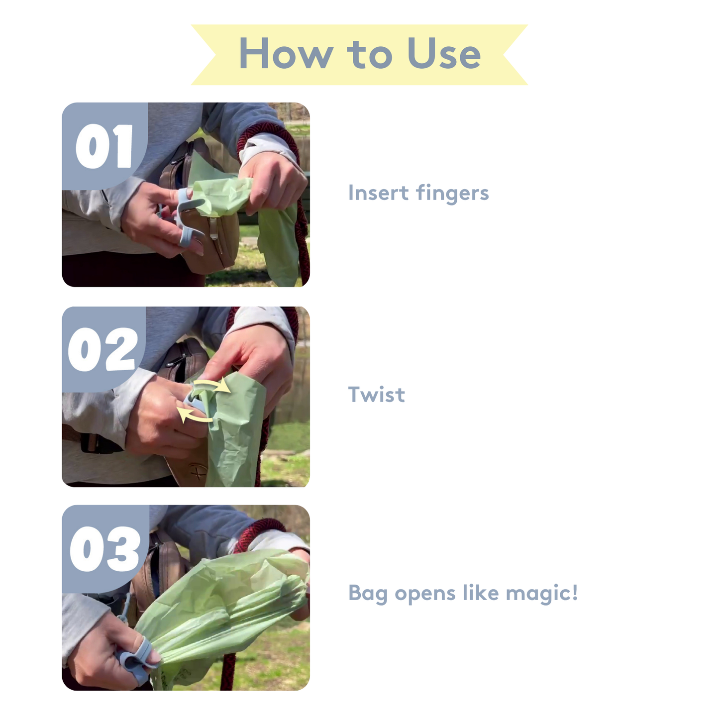 Dog Waste Bag Opener