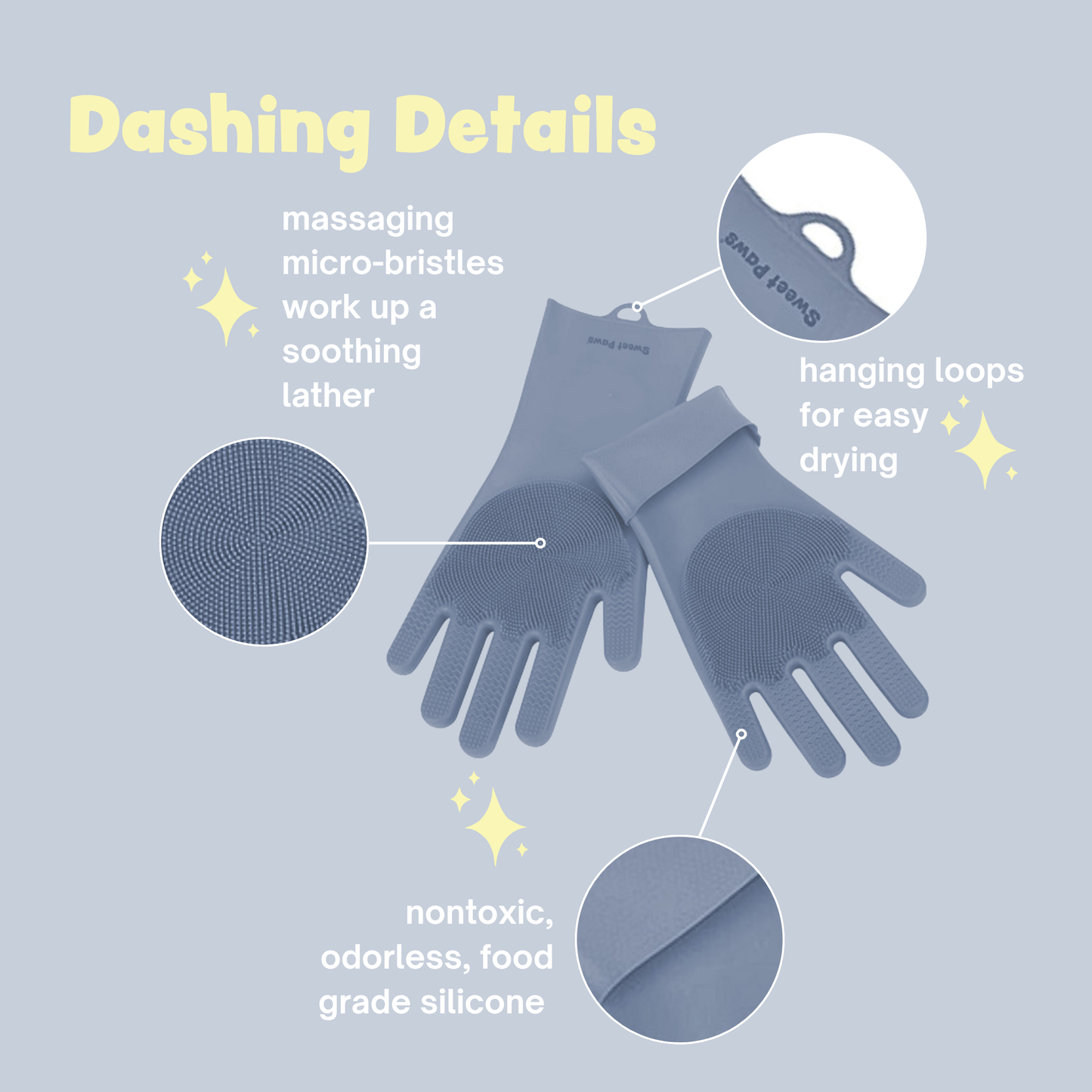 Silicone Spa Gloves