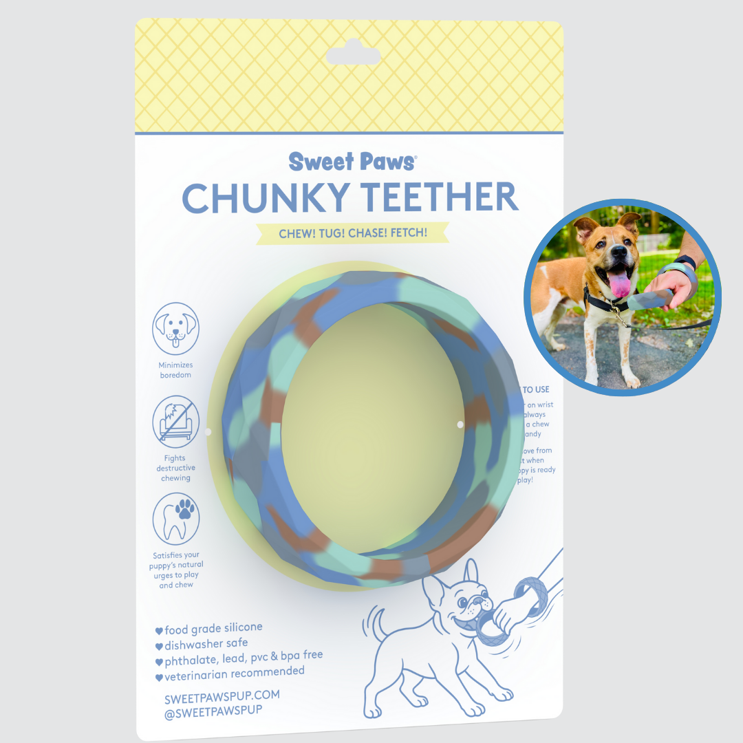 Azure Chunky Teether