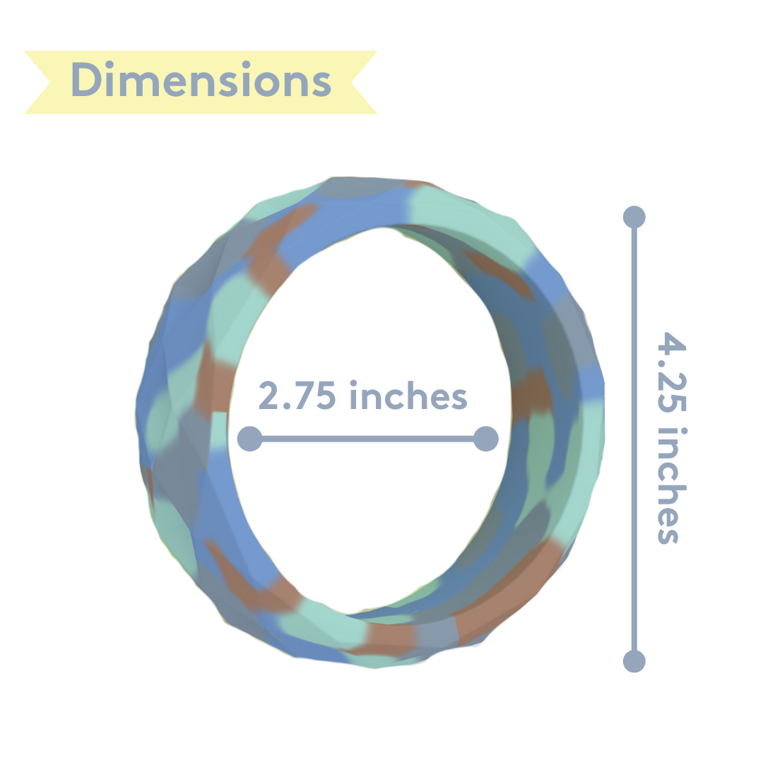 Azure Chunky Teether