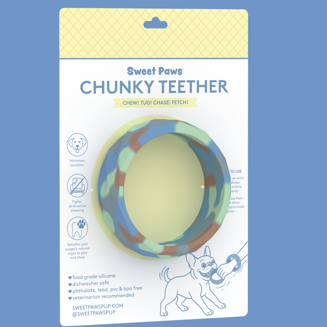 Azure Chunky Teether