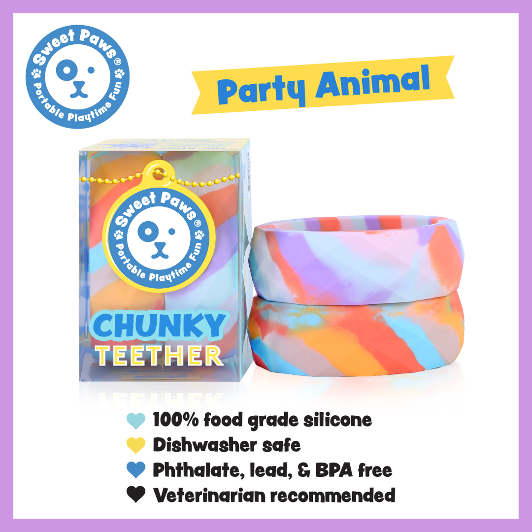 Silicone Chunky Teethers for Dogs