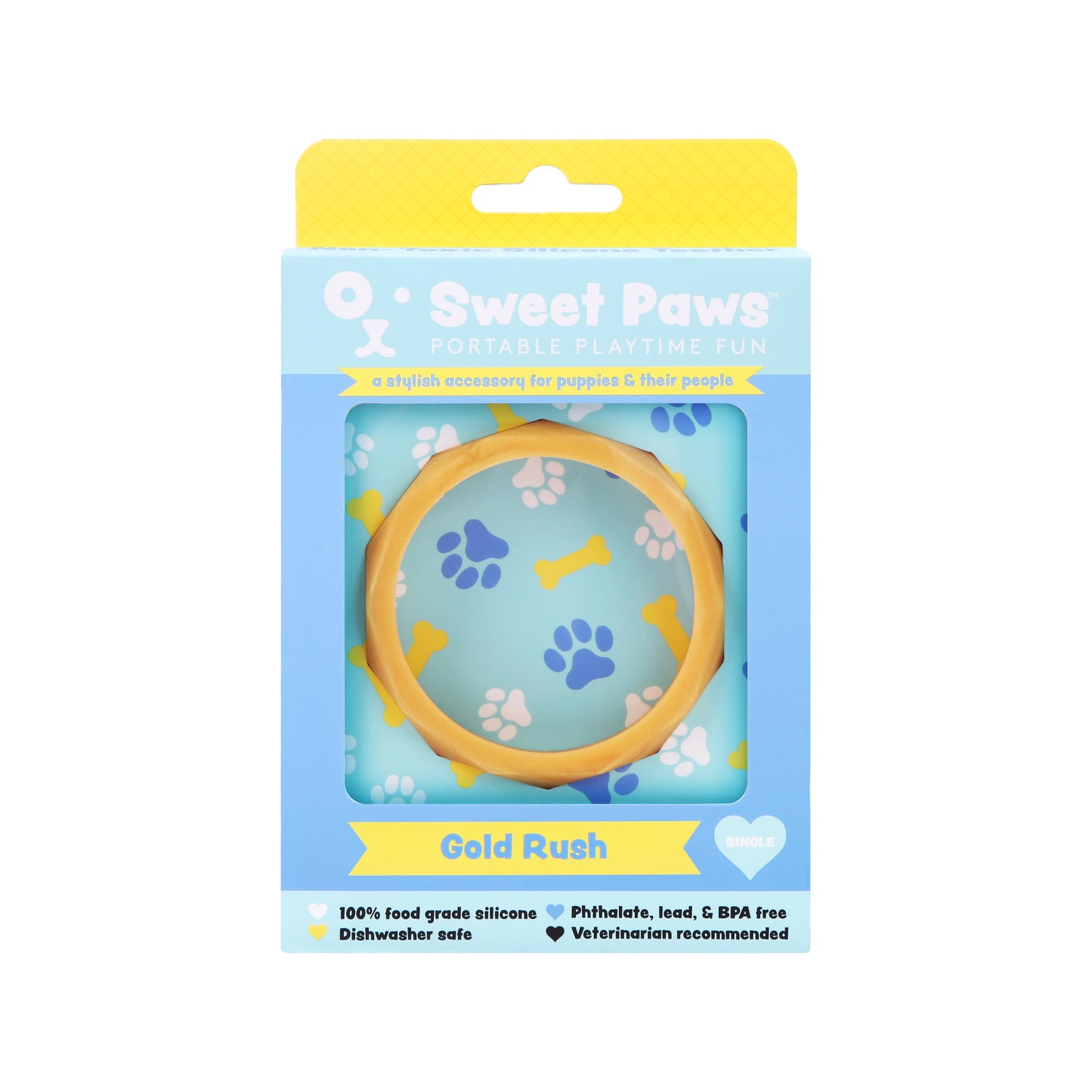 Nontoxic dog teether