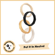 PUT IT IN NEUTRAL Dog & Cat Teether Toy Stack