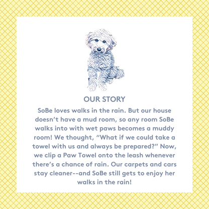 Portable Paw Towels