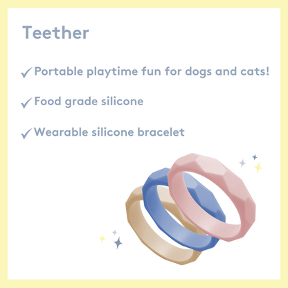 Silicone Dog & Cat Teether