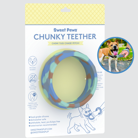 Azure Chunky Teether