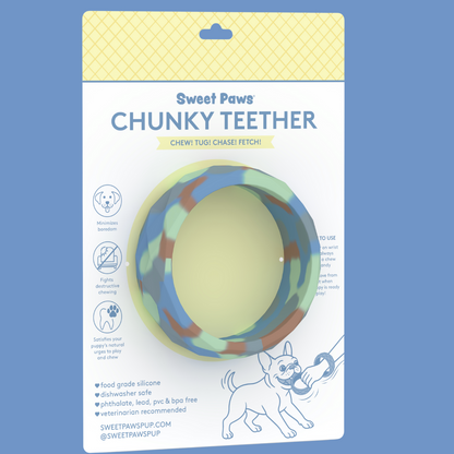 Azure Chunky Teether