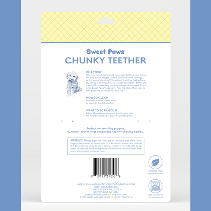 Azure Chunky Teether