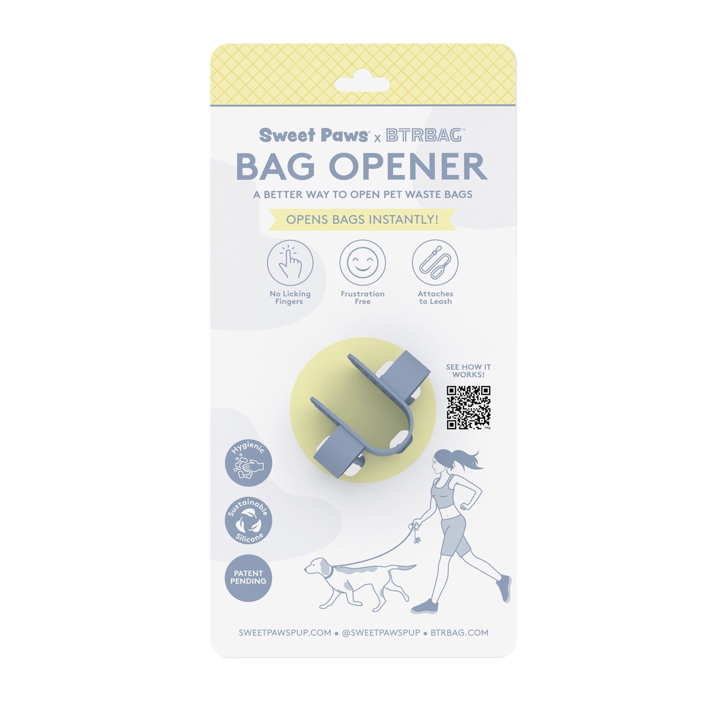 Dog Waste Bag Opener in Glacier