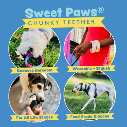 Silicone Chunky Teethers for Dogs