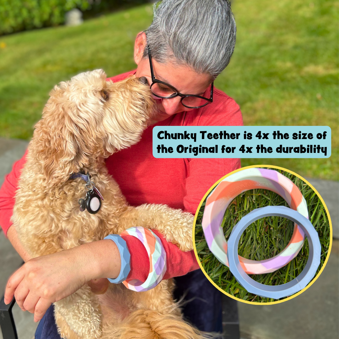 Silicone Chunky Teethers for Dogs