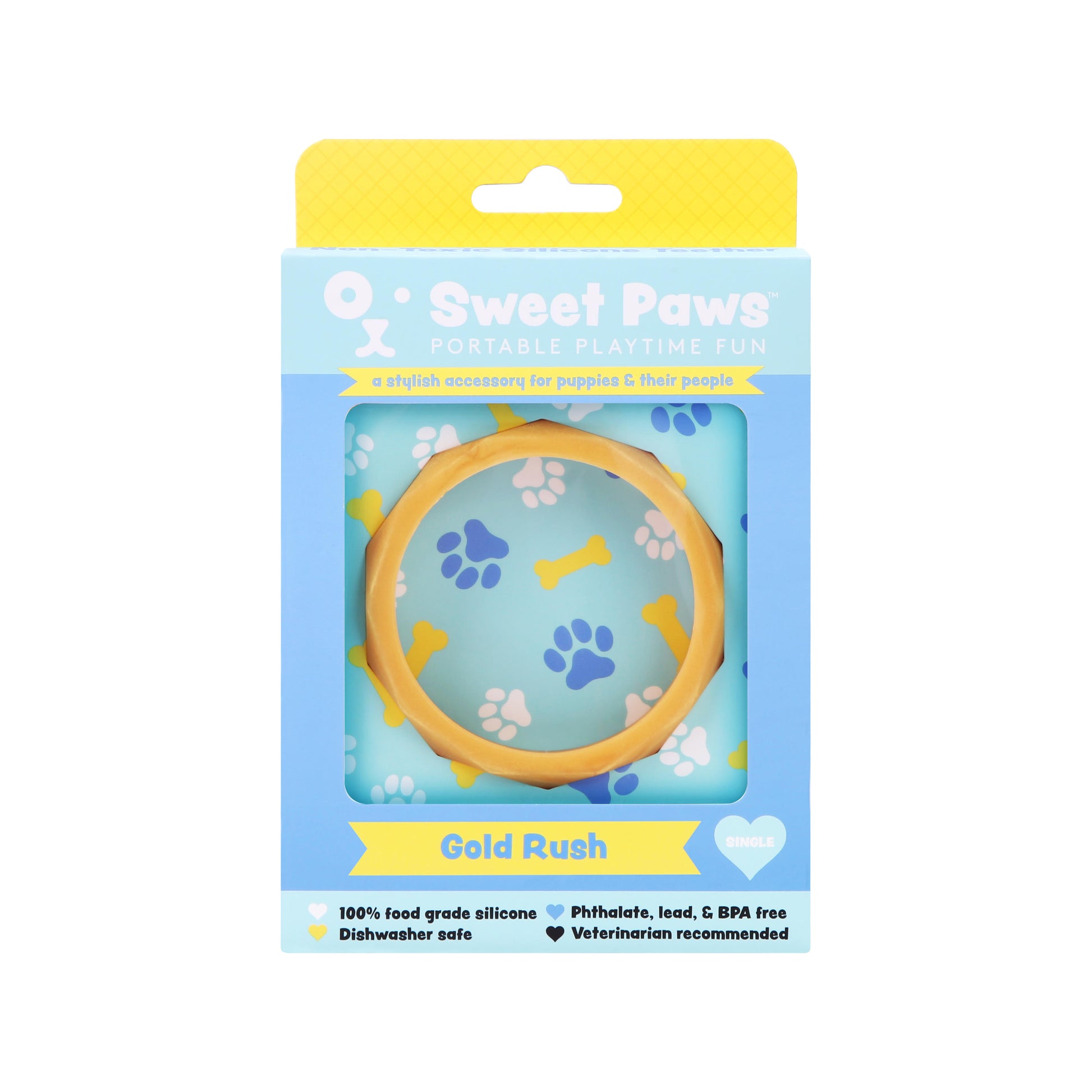 Nontoxic dog teether