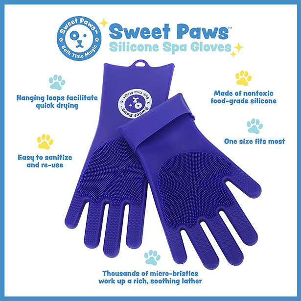 Bathing gloves for dogs best sale