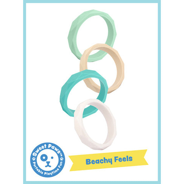 BEACHY FEELS Dog & Cat Teether Toy Stack