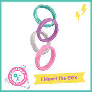 I HEART THE 80s Dog & Cat Teether Toy Stack