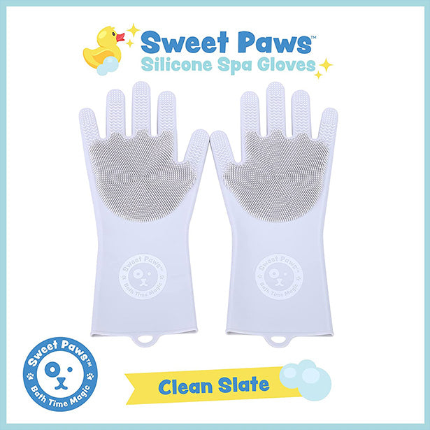 Dog bath gloves