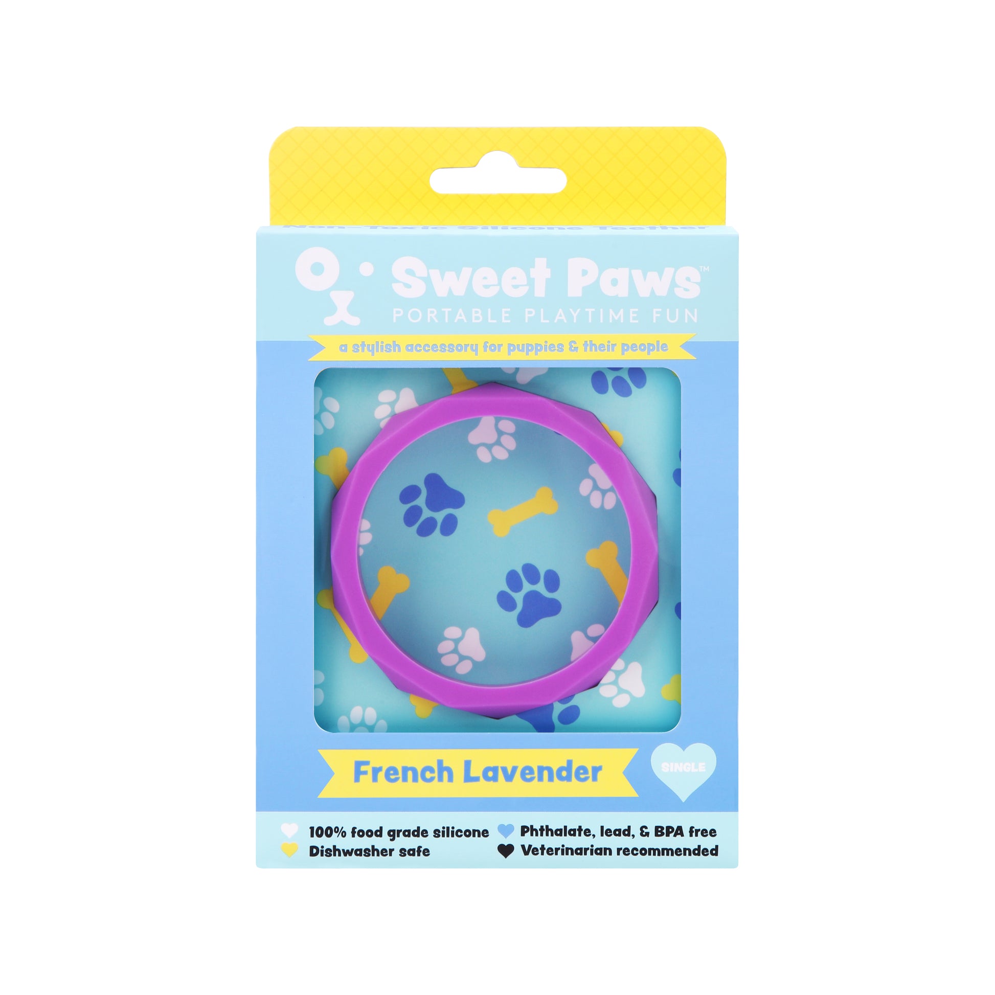 Nontoxic dog teether