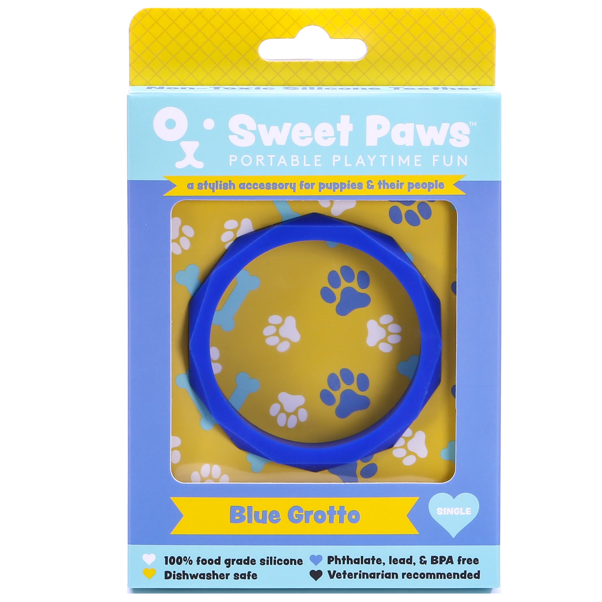 Nontoxic dog teether