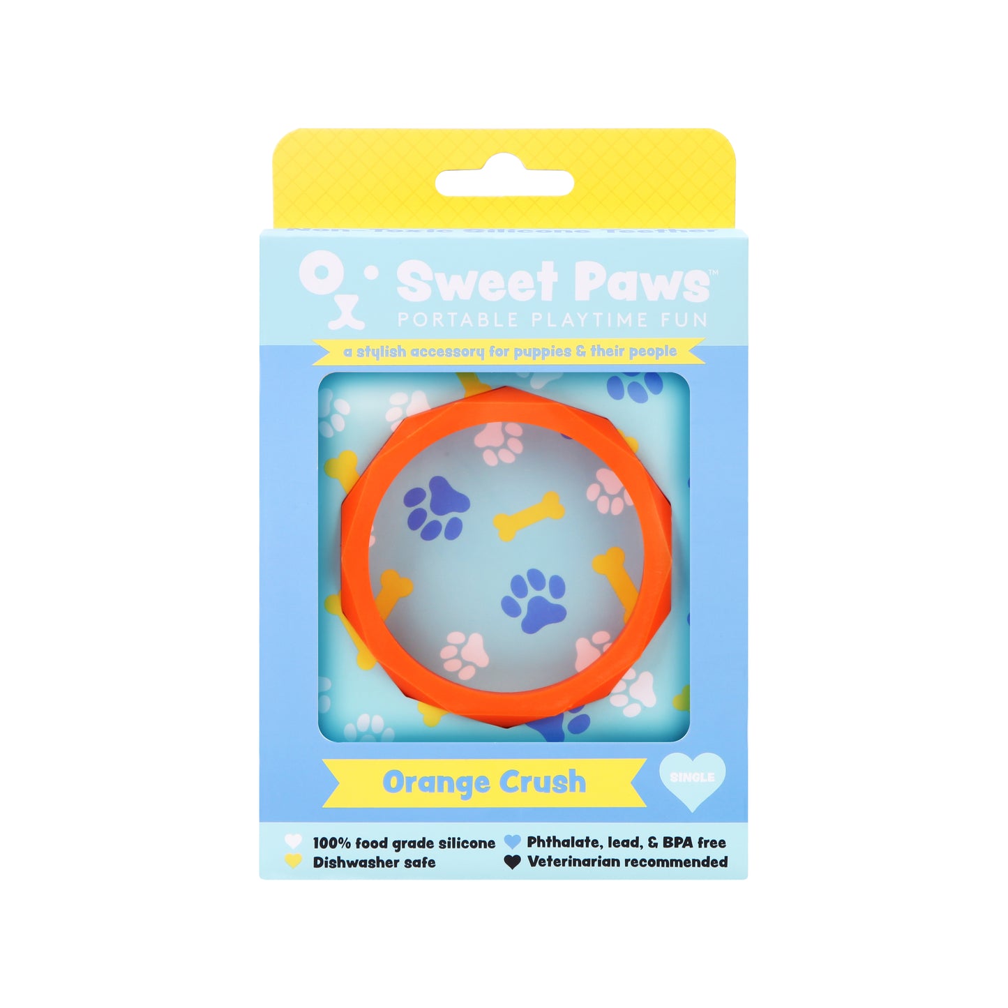 Nontoxic dog teether