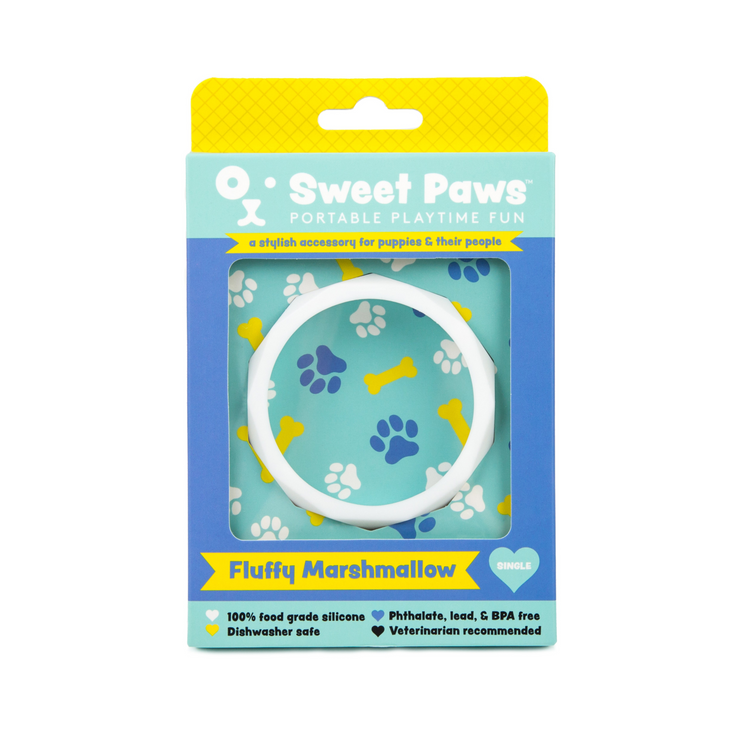 Sweet Paws Silicone Dog & Cat Teether