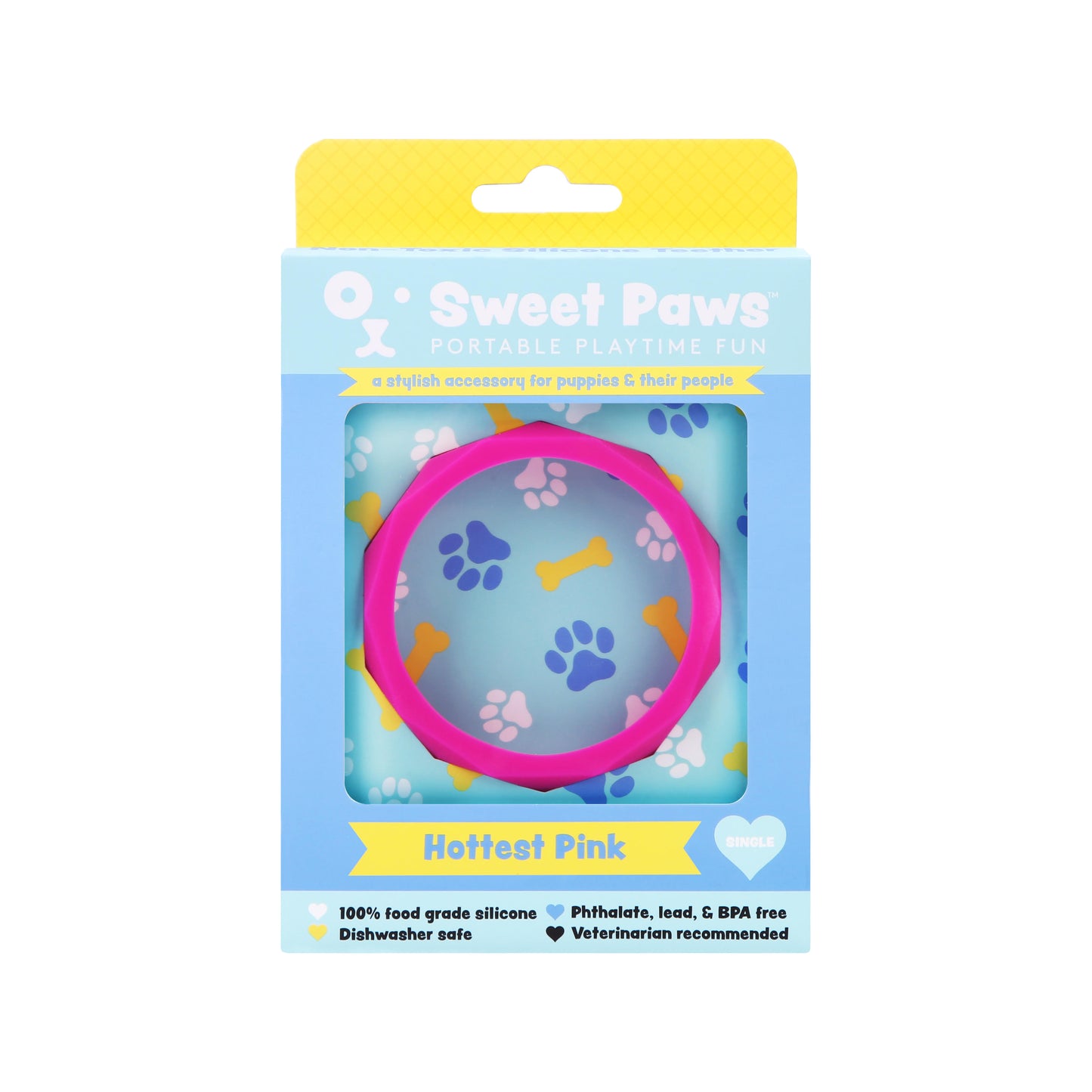 Nontoxic dog teether